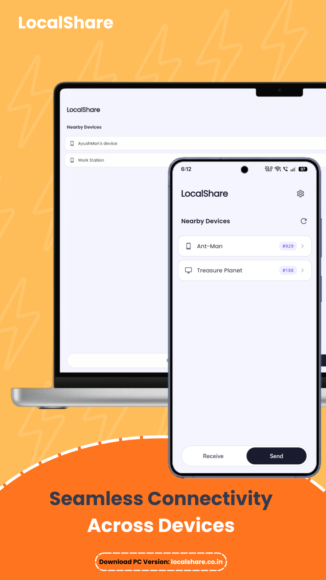 LocalShare app screen 4